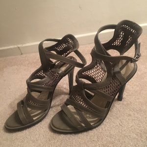 Zara cage heels